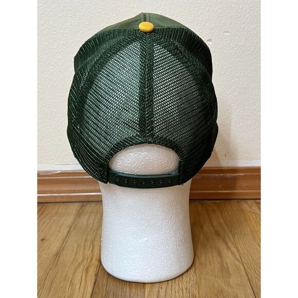Vintage Oakland Athletics A's MLB Mesh Back Trucker Snapback Hat Size M/L - Picture 2 of 3